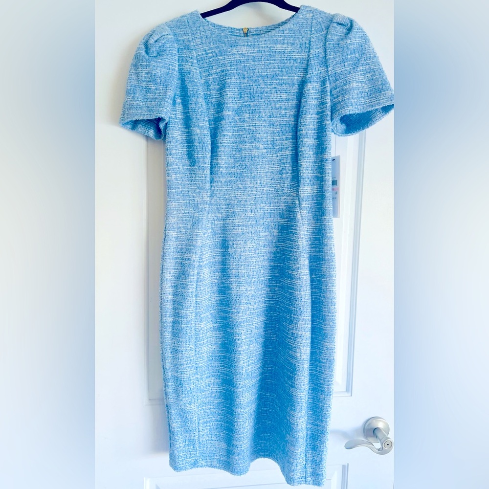 Calvin Klein beautiful blue/classy dress size 10 women NWT perfect for occasion